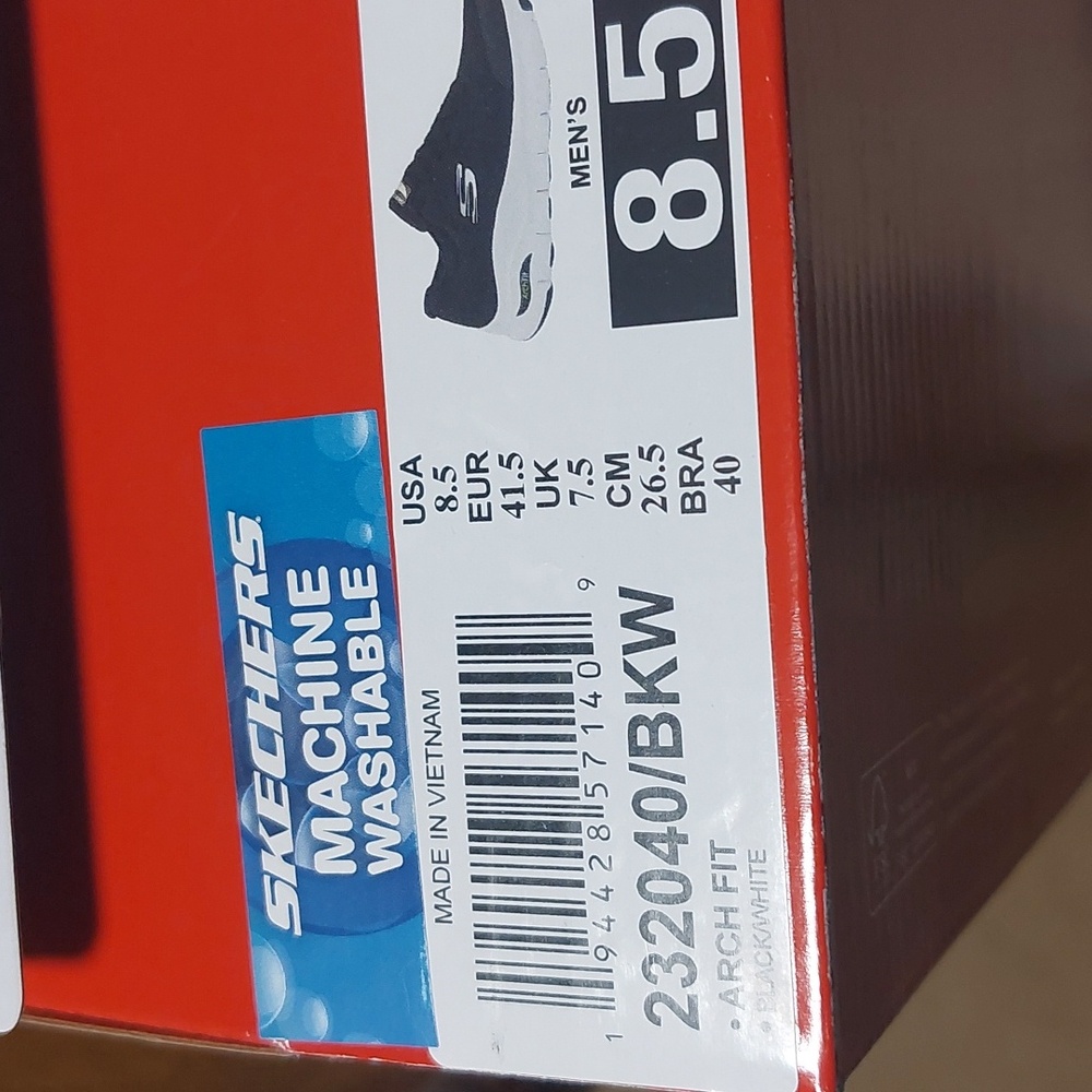 Skechers Black Athletic Shoes ArchFit 8.5 M.   Men"s - Picture 13 of 13